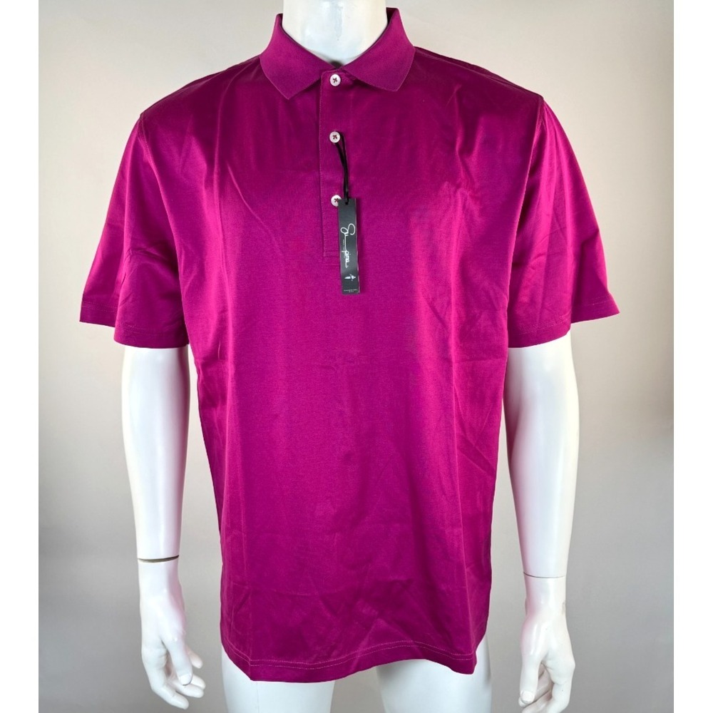 Full Turn Direct Supima Cotton Golf Performance Polo Shirt Men L NWT Stretch
